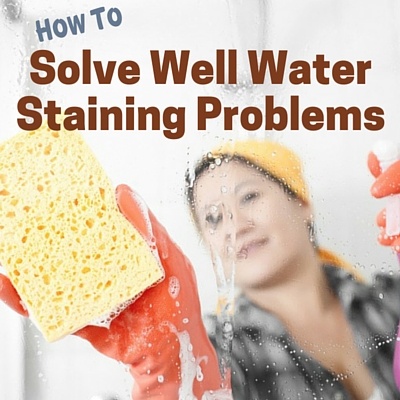 Well water staining