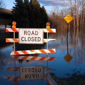 Road Flooding Closure