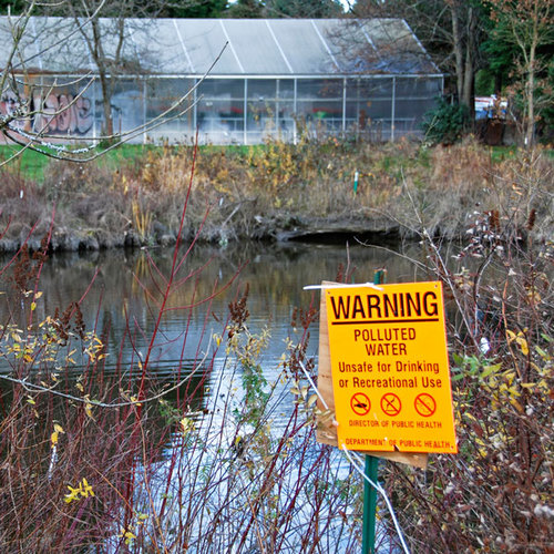 Pollution and contaminated well water