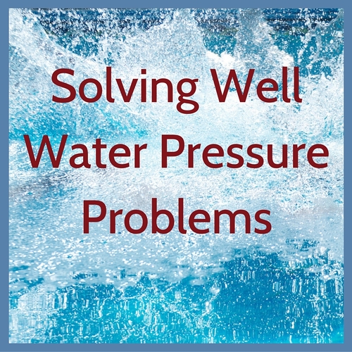 well water pressure problems