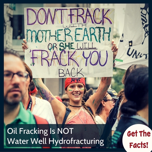 Oil Fracking VS Water Well Hydrofracturing